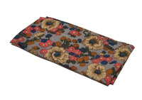 The Centrepiece is a floral pocket square featuring fall colours.